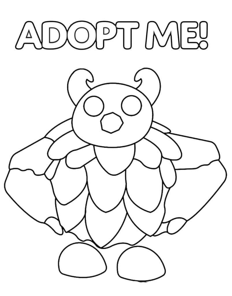 Bojanke Za ispis Adopt Me