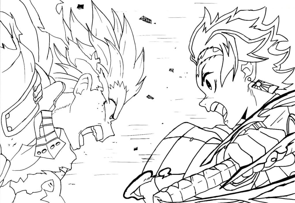 Bojanke My Hero Academia za djecu