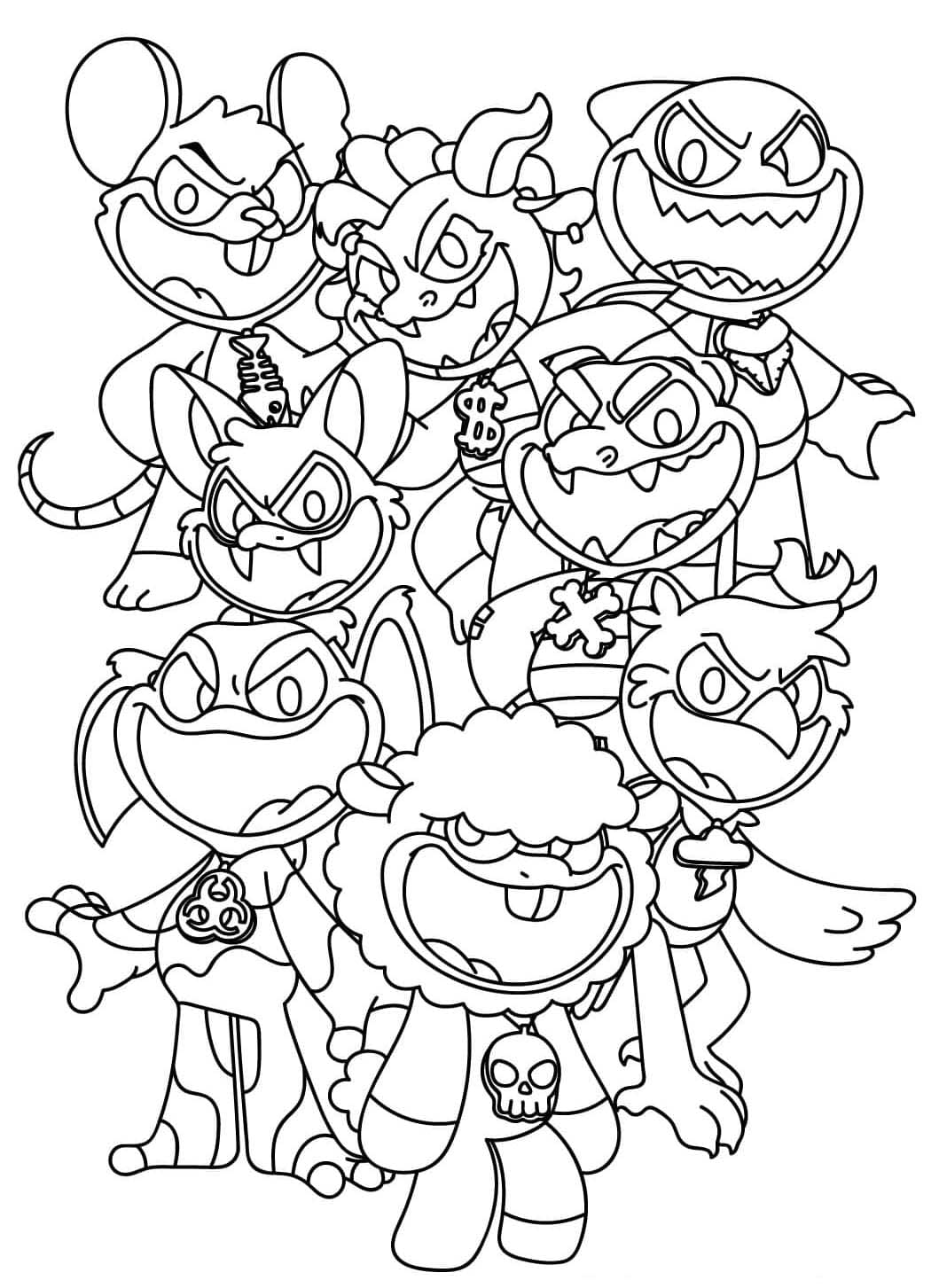 Bojanke Nightmare Critters