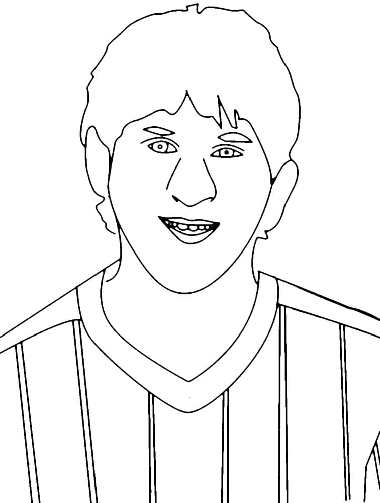Bojanke Nacrtaj Messi 5