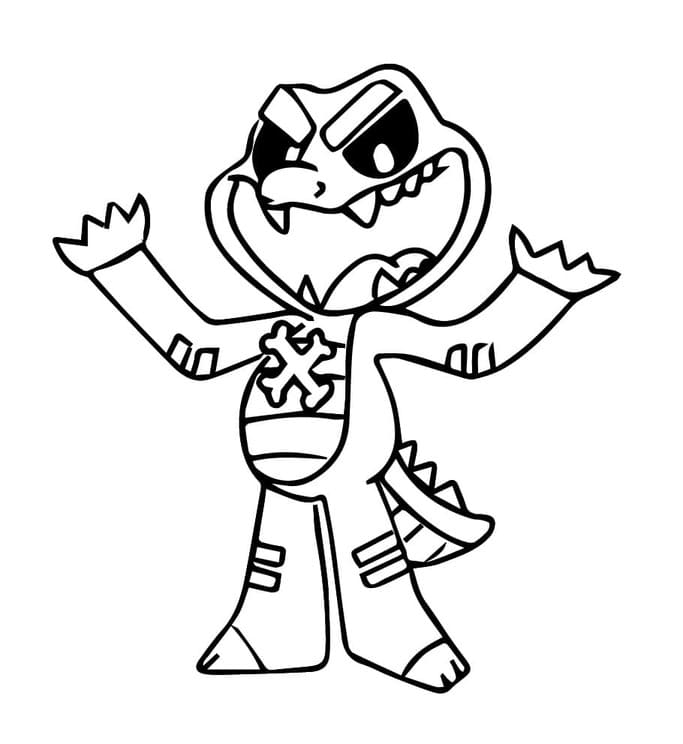 Bojanke Nacrtaj Nightmare Critters 2