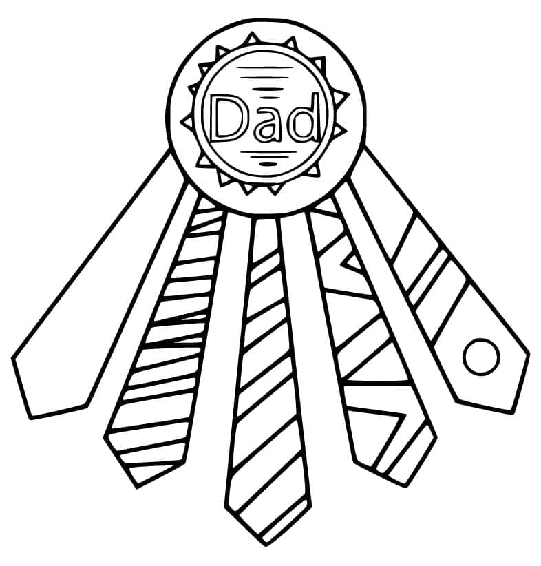 Bojanke Nacrtaj Očev Dan