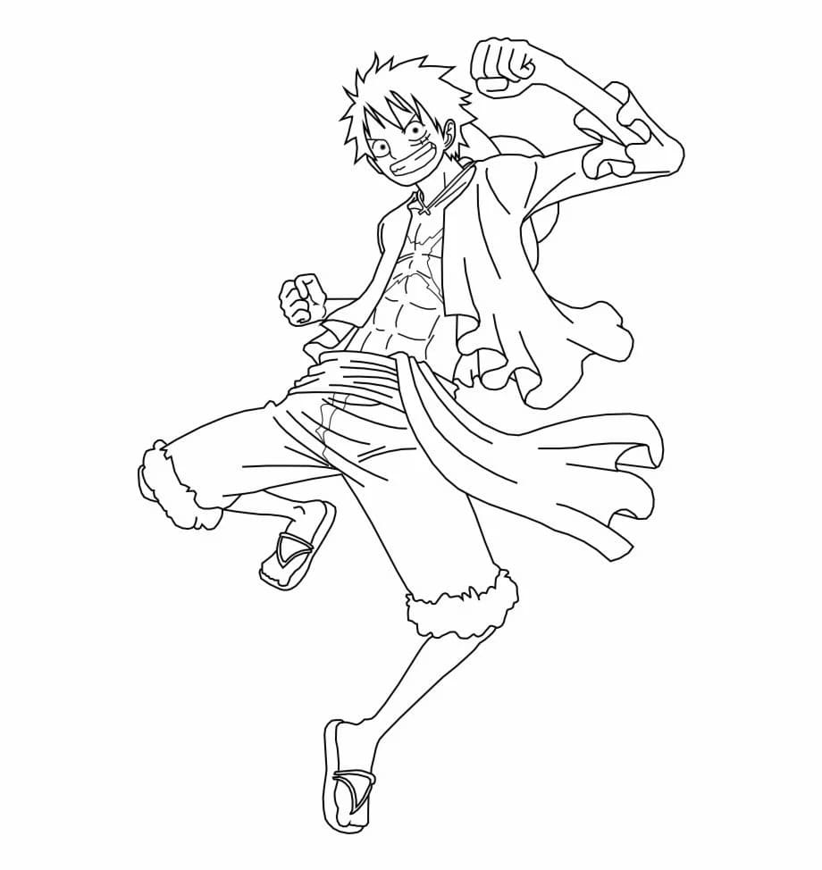 Bojanke Nacrtaj One Piece 2