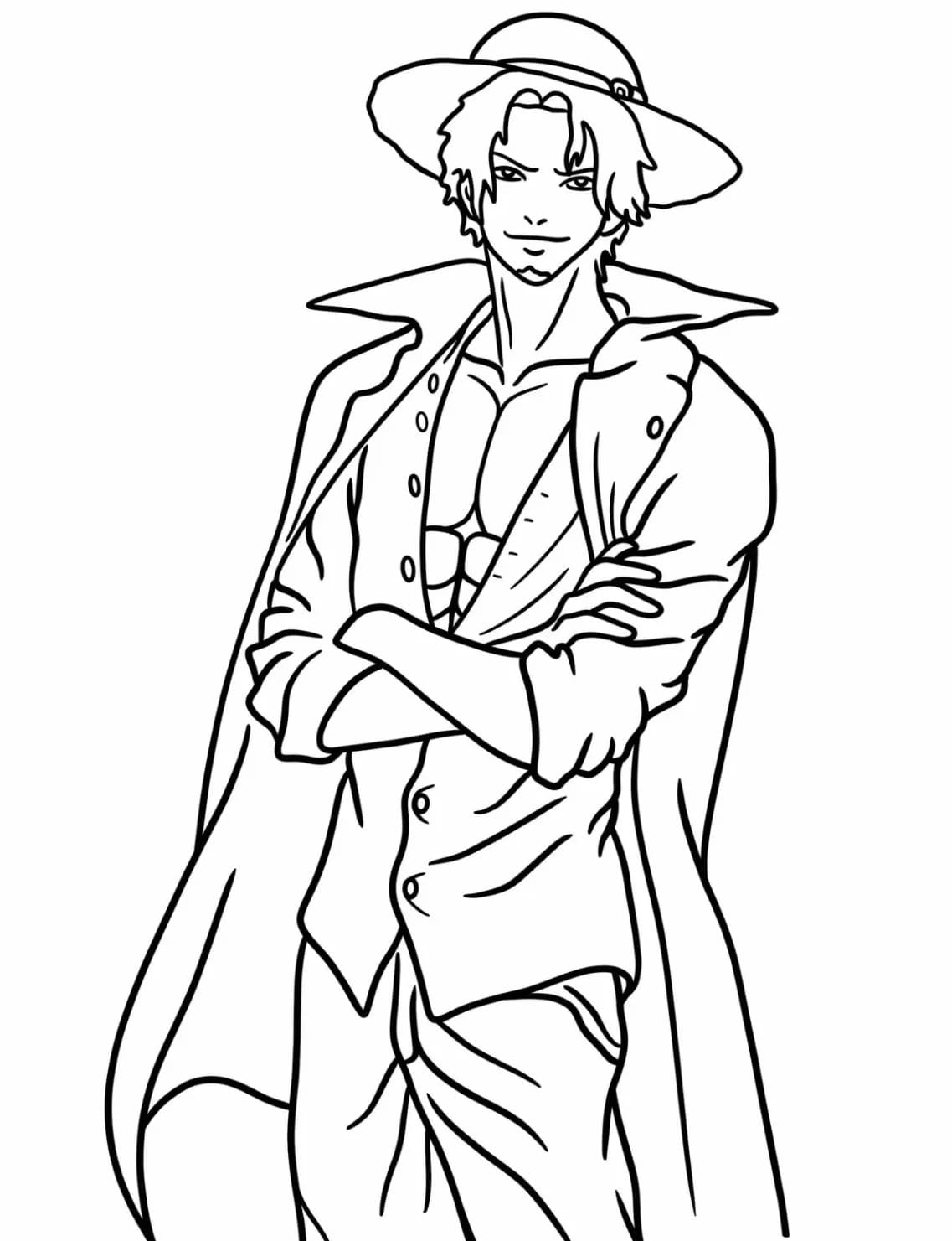 Bojanke Nacrtaj One Piece ispisivo za djecu