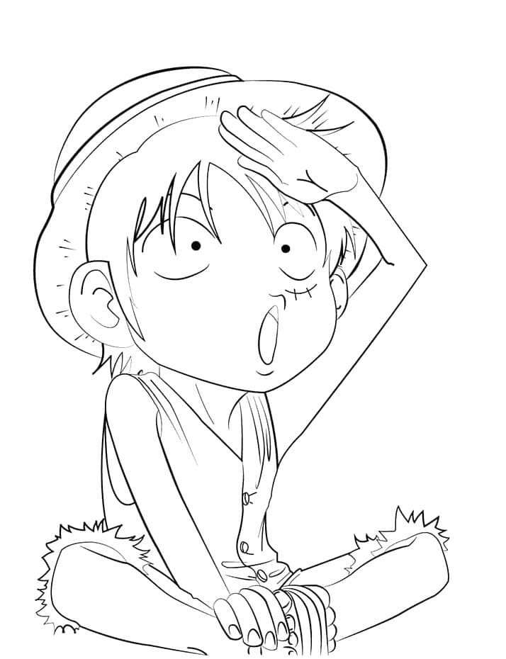 Bojanke Nacrtaj One Piece lako
