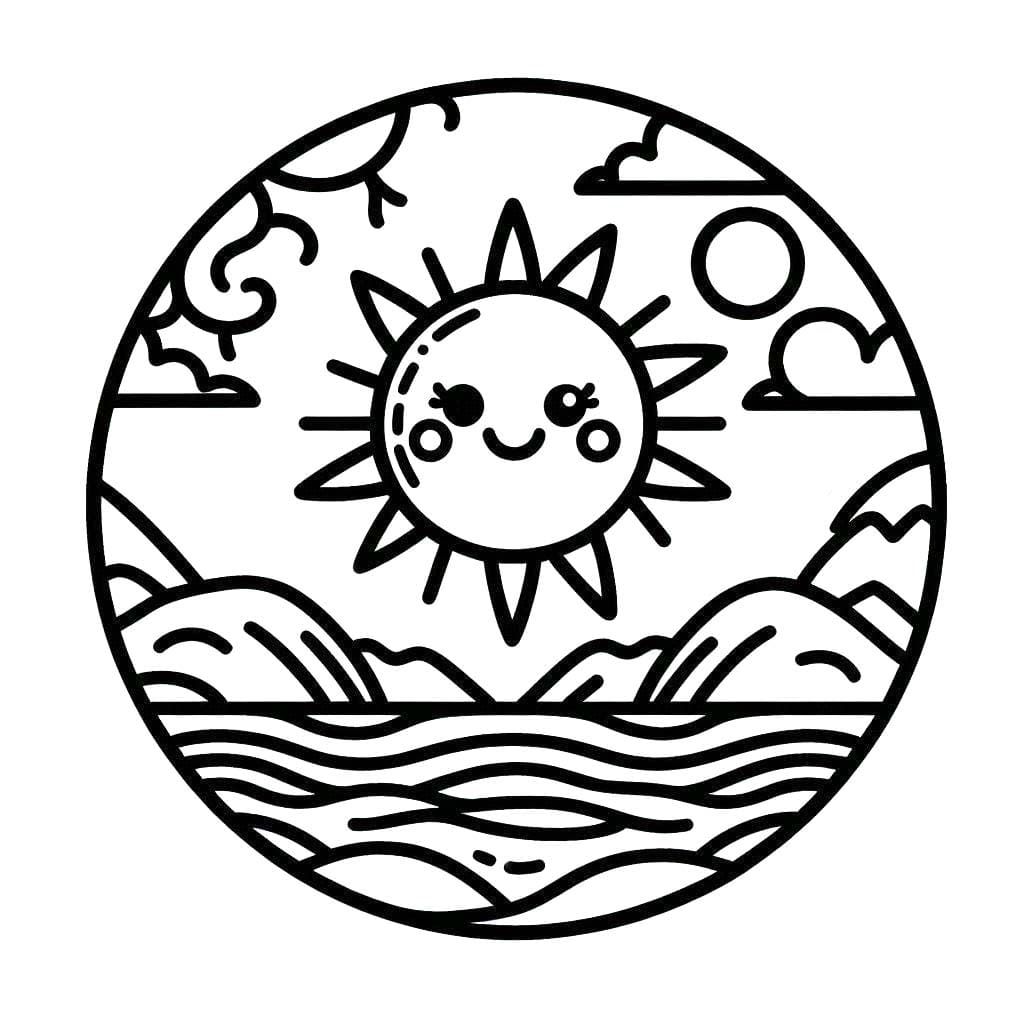 Bojanke Sunce 6