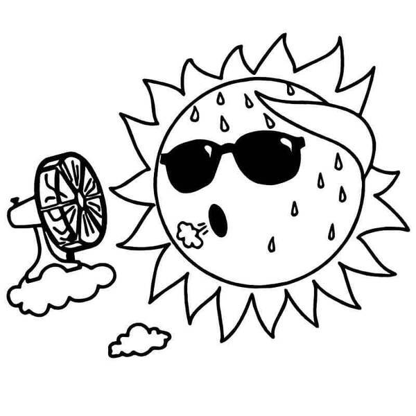Bojanke Sunce besplatno za djecu