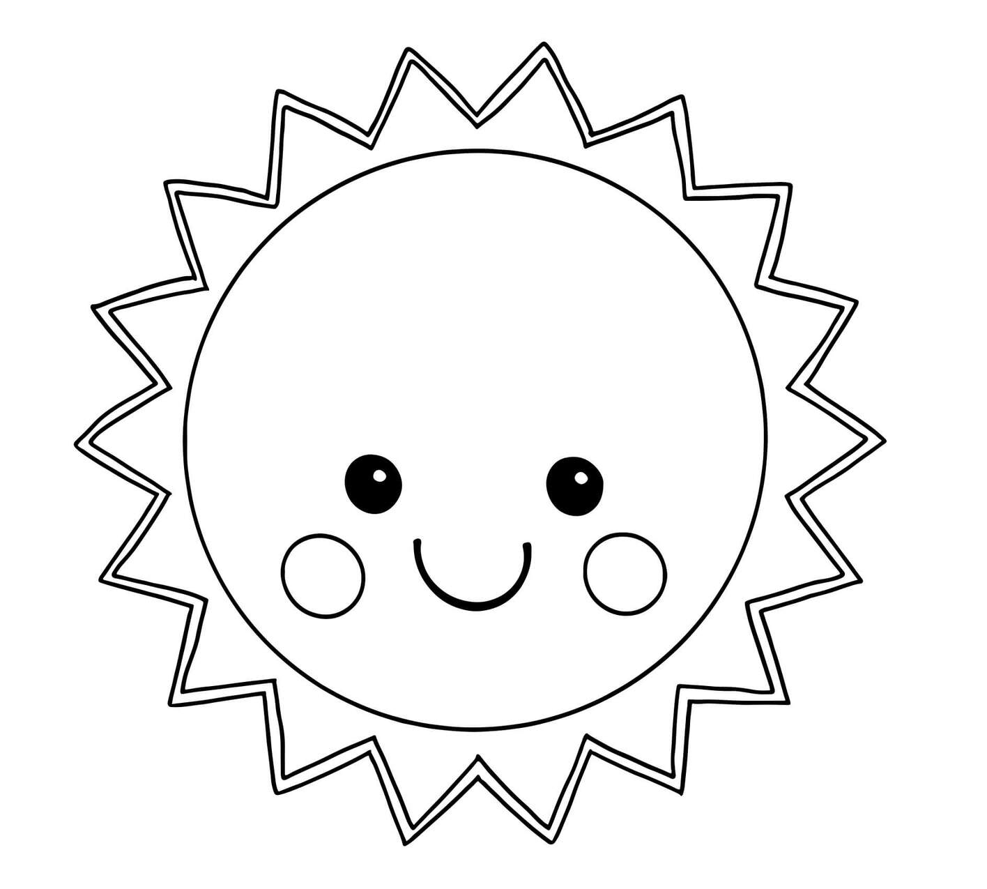 Bojanke Sunce vrlo osnovno