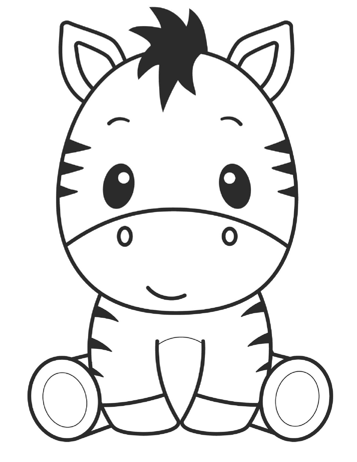 Bojanke Zebra ispisivo