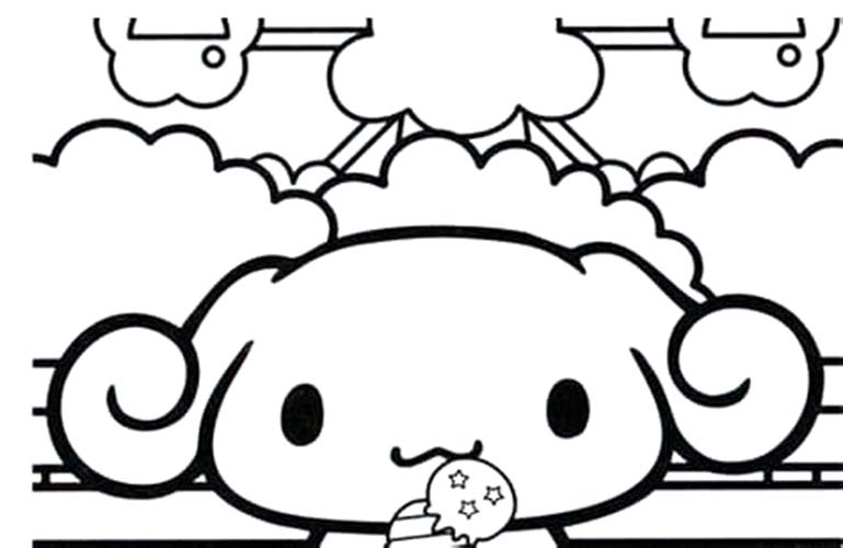 Bojanke Cinnamoroll za djecu