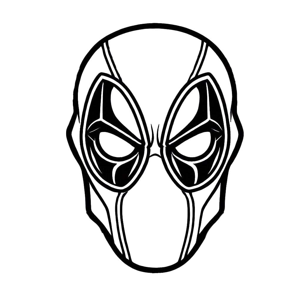 Bojanke Deadpool osnovno kod djece