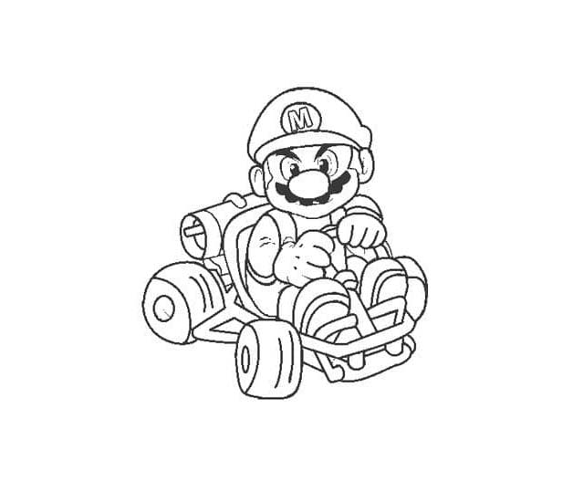 Bojanke Mario Kart ispisivo