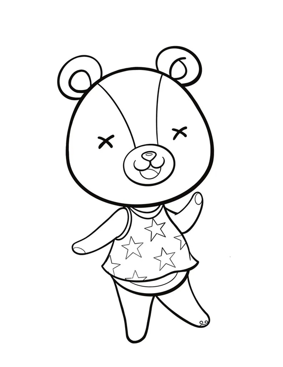 Bojanke Nacrtaj Animal Crossing 1