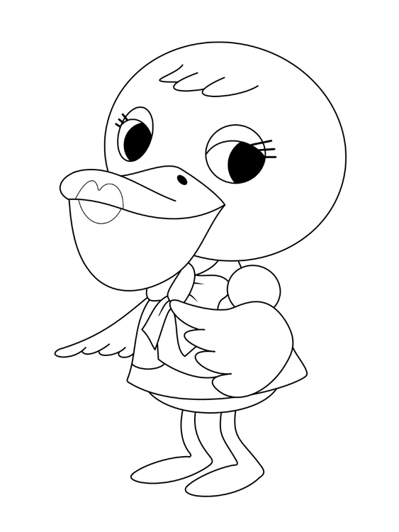Bojanke Nacrtaj Animal Crossing besplatno osnovno