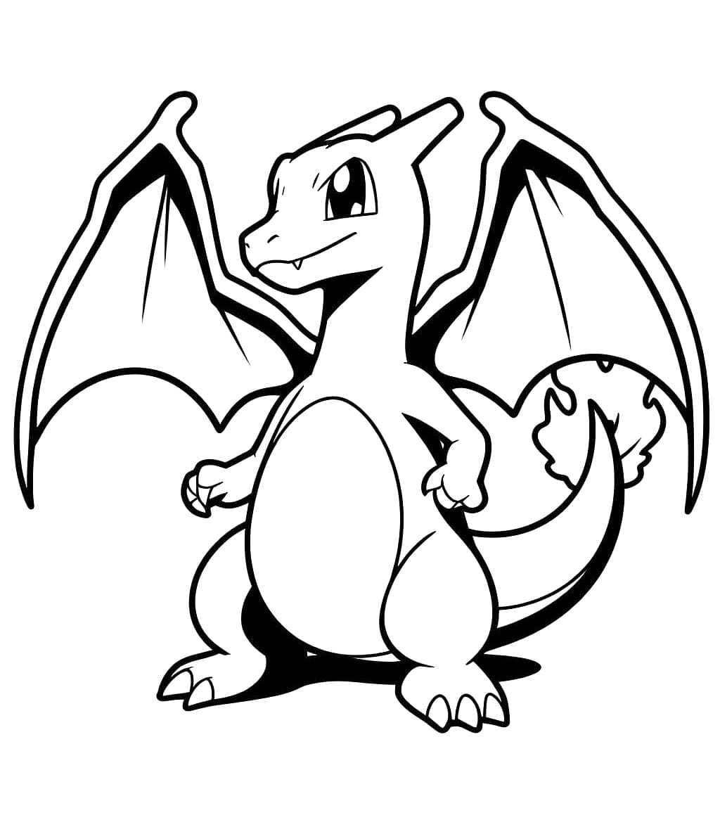 Bojanke Nacrtaj Charizard besplatno lako