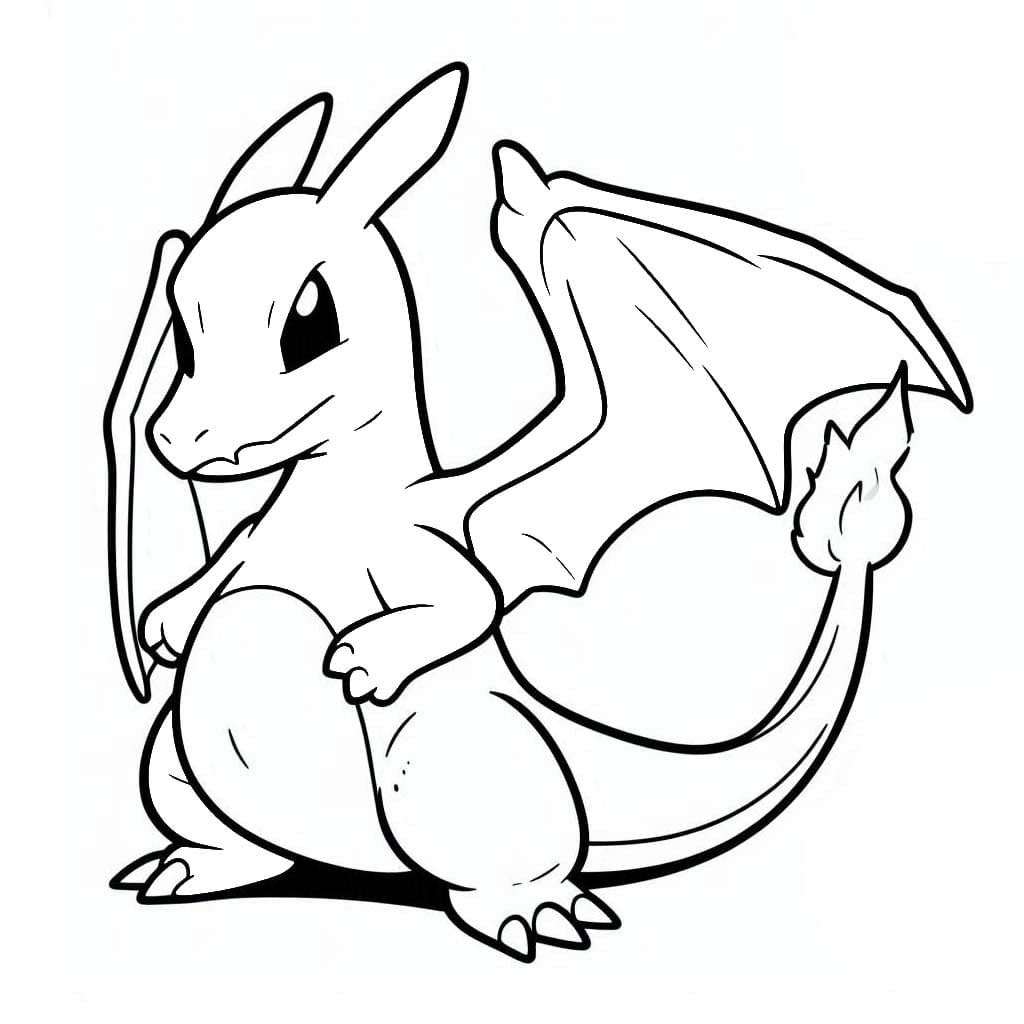 Bojanke Nacrtaj Charizard besplatno osnovno