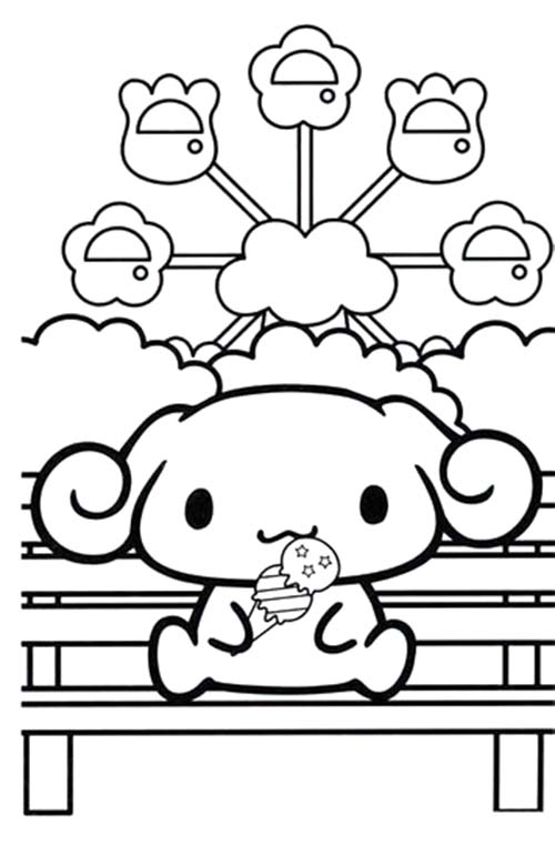 Bojanke Nacrtaj Cinnamoroll 6