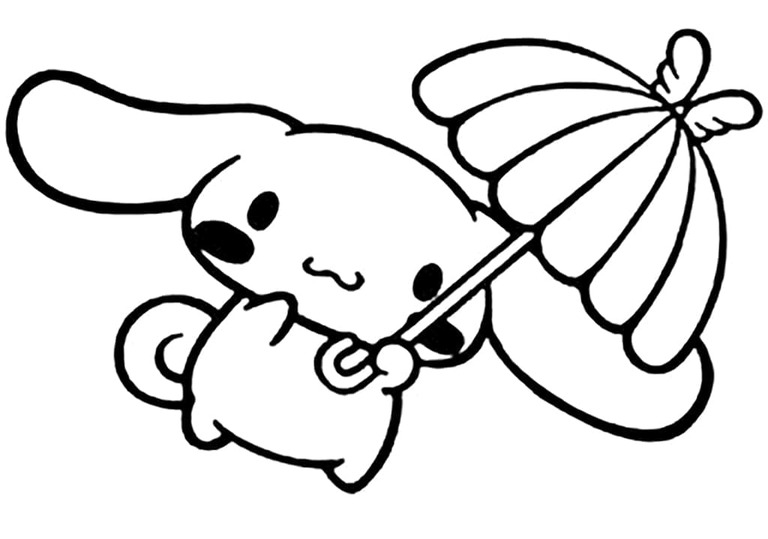Bojanke Nacrtaj Cinnamoroll besplatno osnovno