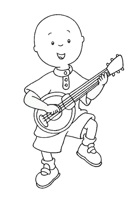 Bojanke Nacrtaj Gitara lako