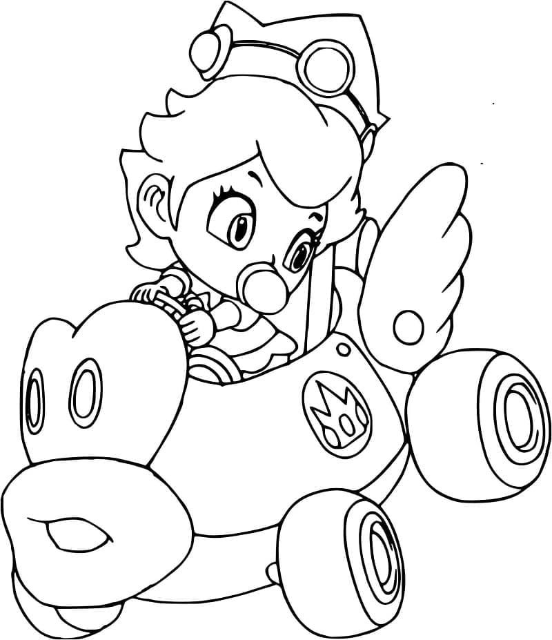 Bojanke Nacrtaj Mario Kart 1