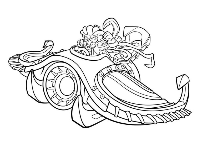 Bojanke Nacrtaj Skylanders 2