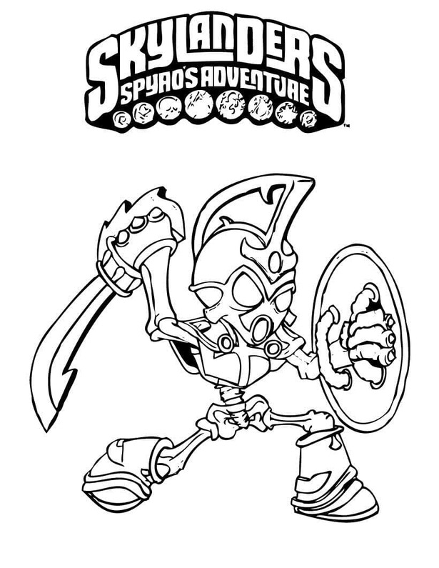 Bojanke Skylanders lako ispisivo
