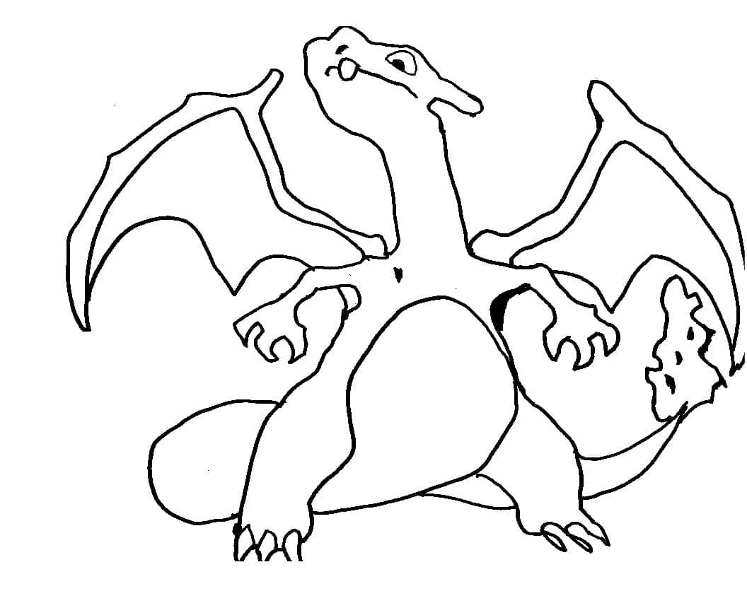 Bojanke Slika Charizard besplatno za ispis