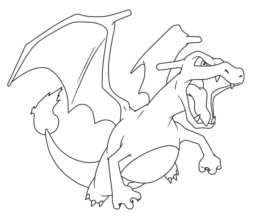 Bojanke Slika Charizard osnovni