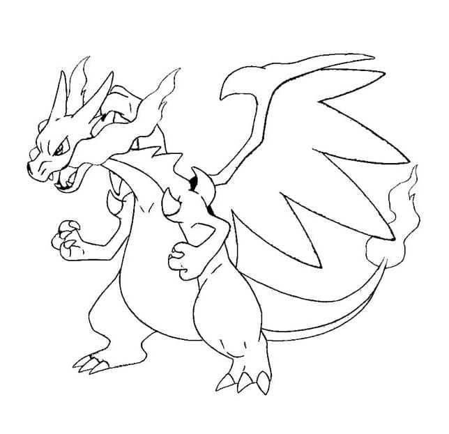 Bojanke Slika Charizard za ispis