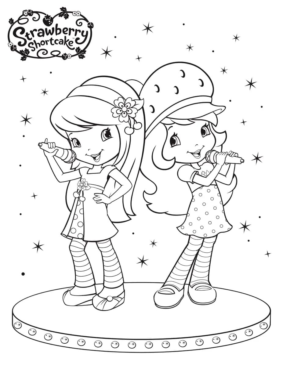 Bojanke Strawberry Shortcake besplatno lako