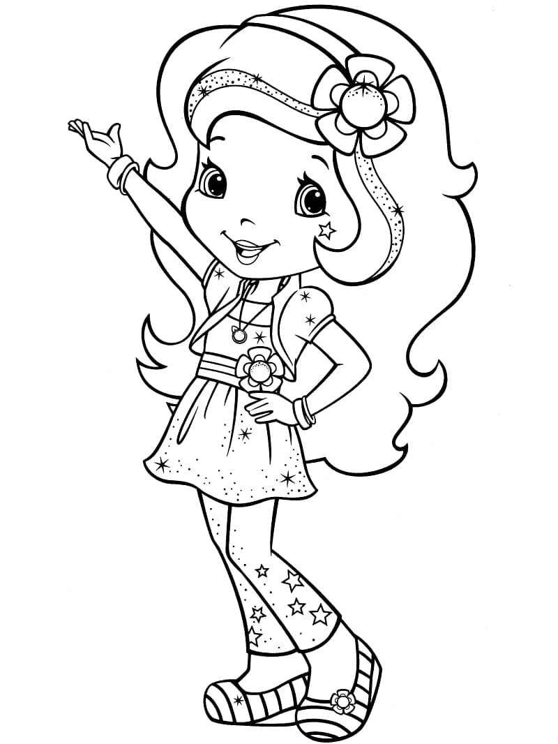 Bojanke Strawberry Shortcake ispisivo