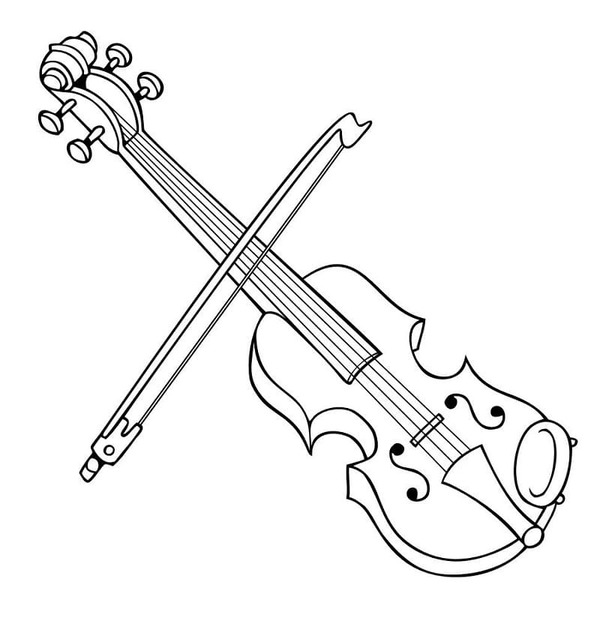 Bojanke Violina besplatno osnovno