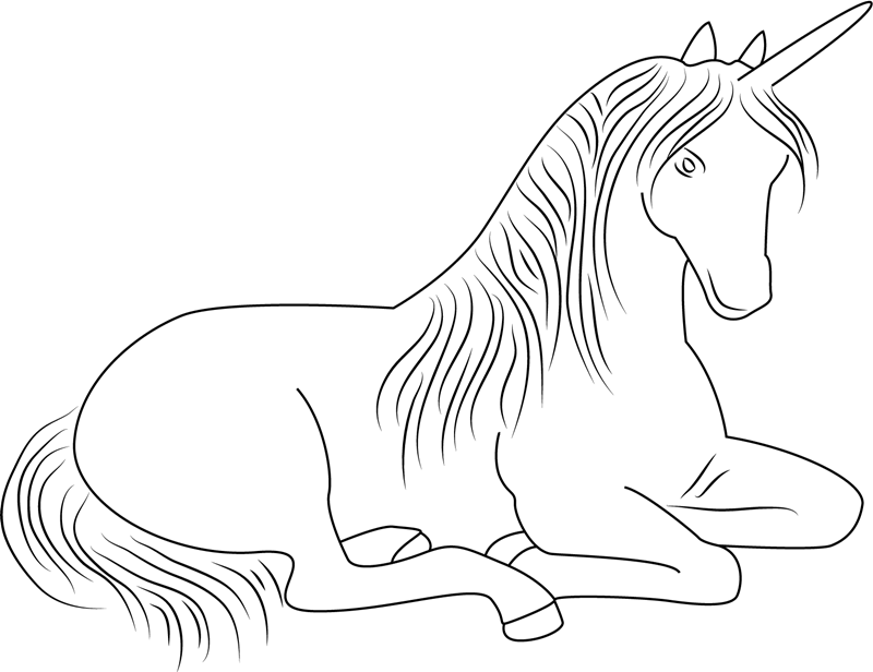 Unicorn Sitting 