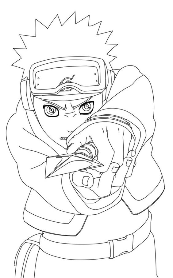 Obito Uchiha da colorare