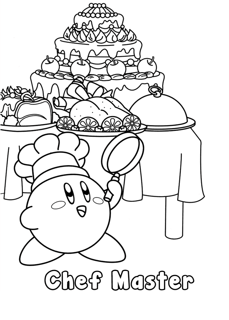 Kirby Chef Master 