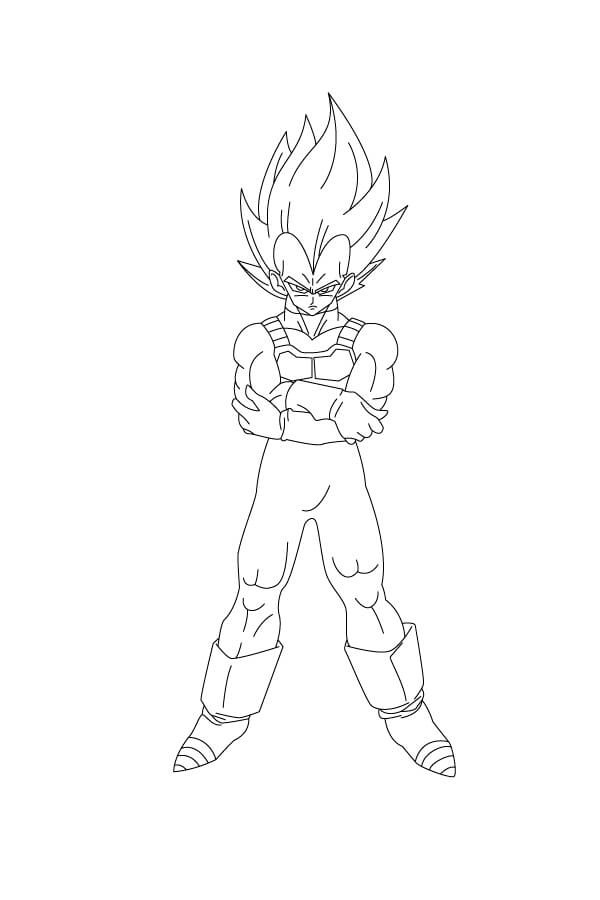 Vegeta Is Angry 