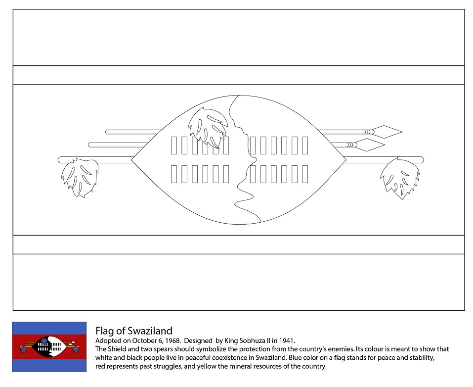 Flag of Swaziland 