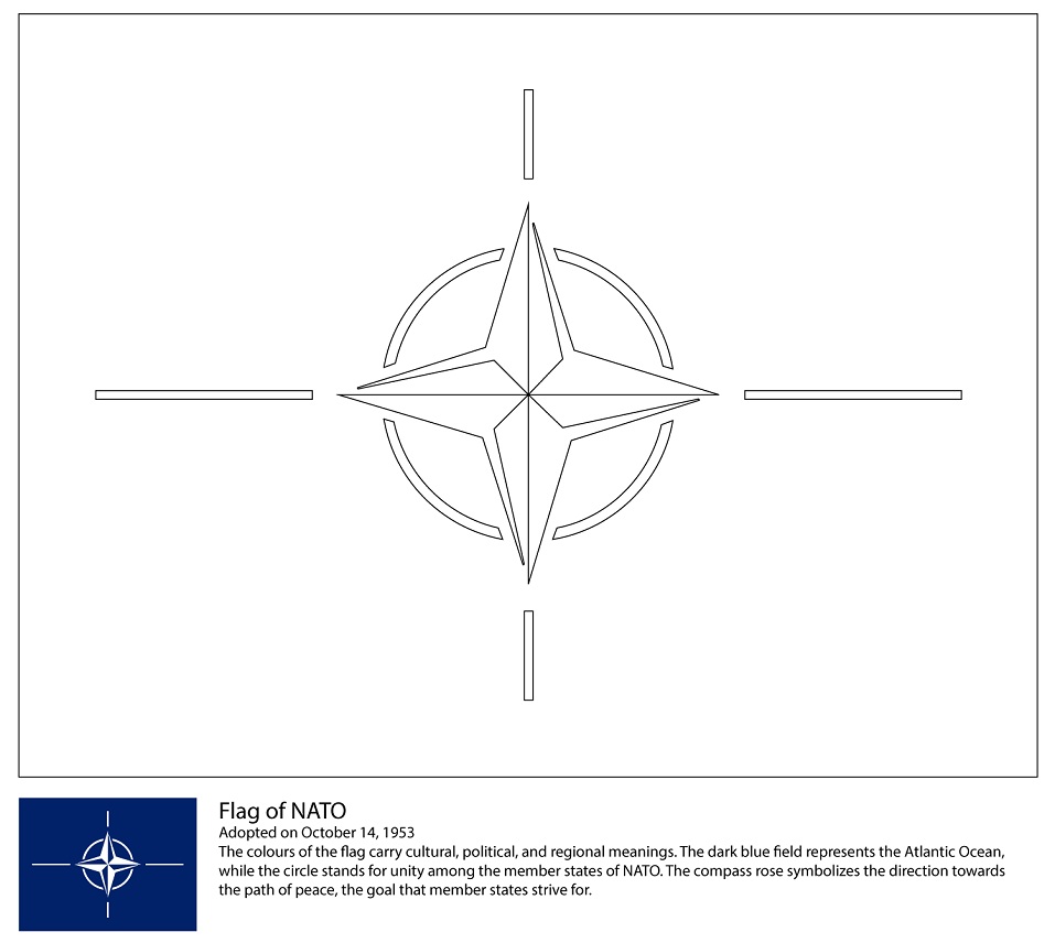 Flag of NATO 