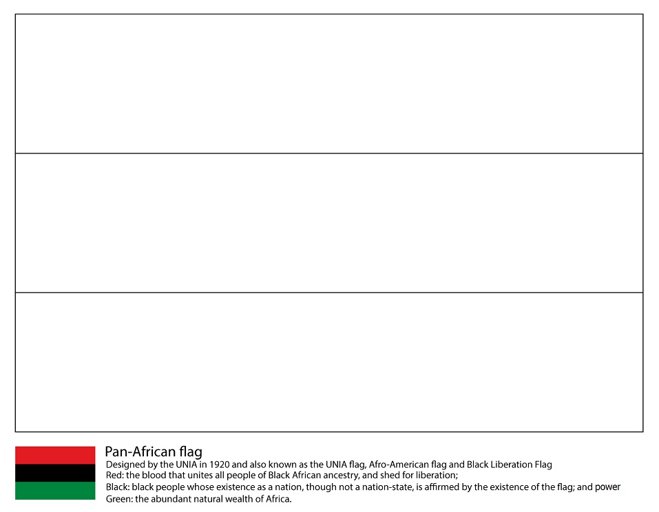 Pan African Flag 