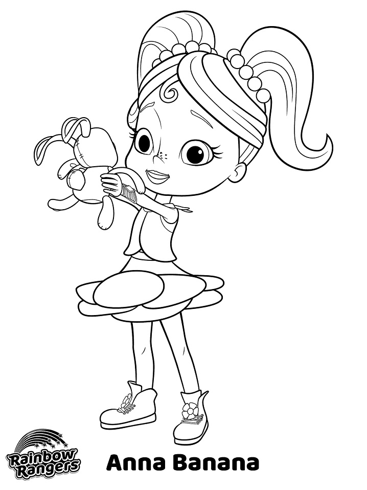Anna Banana da colorare
