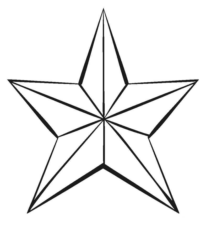 Estrelas Agradáveis da colorare