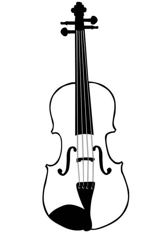 Bellissima Viola da colorare