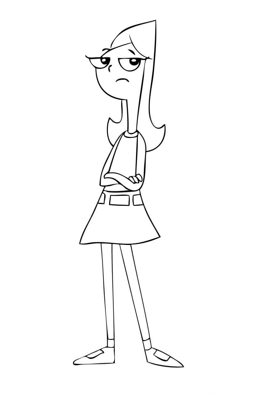 Candace di Base da colorare