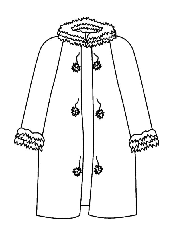 Cappotto da donna fino alle ginocchia da colorare