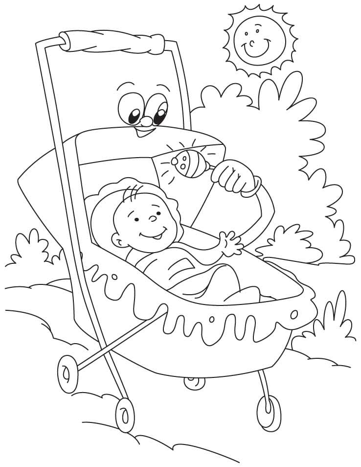 Cartoon Stroller 