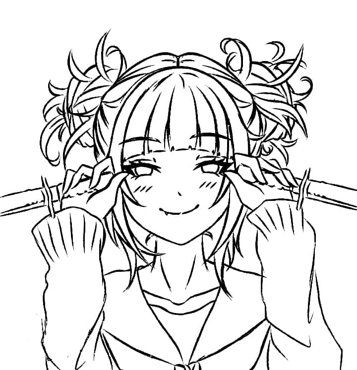 Cattiva Himiko da colorare