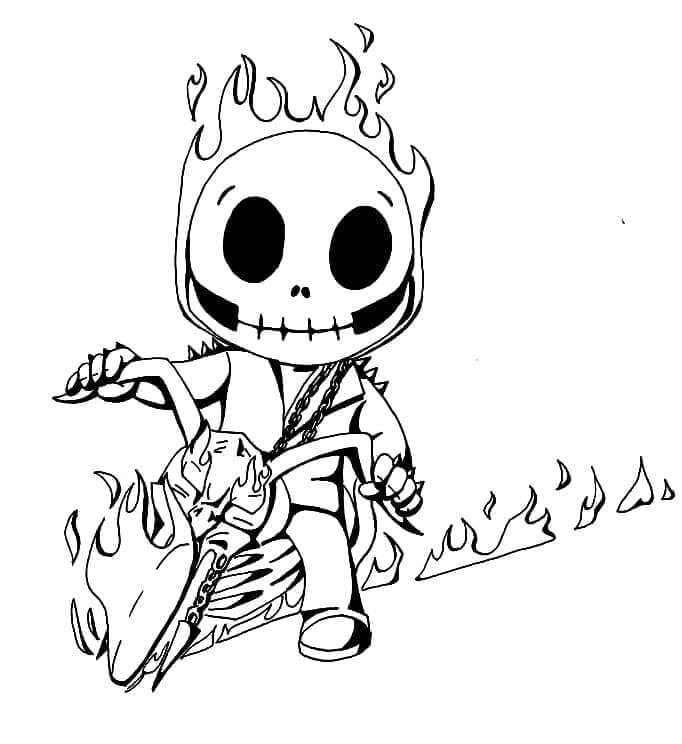 Chibi Ghost Rider 3 