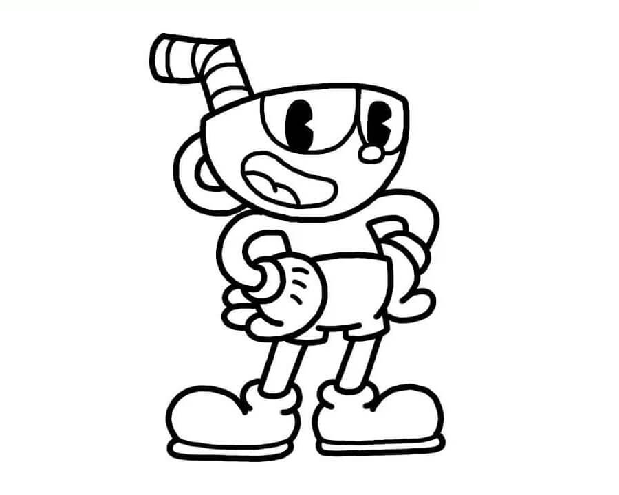 Cuphead 2 da colorare