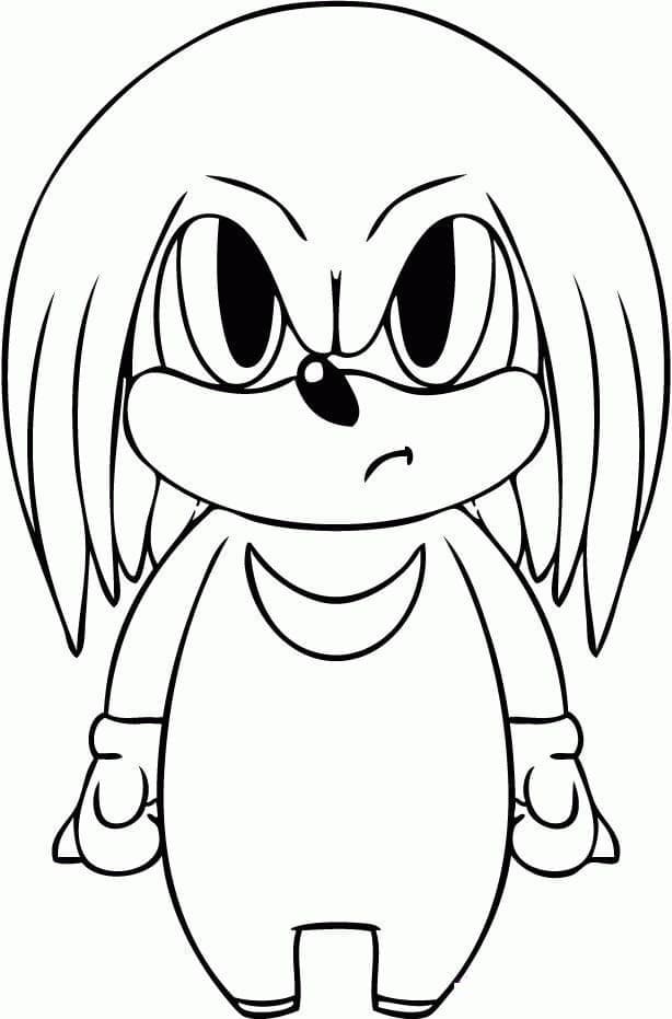 Cute Knuckles l’Echidna 