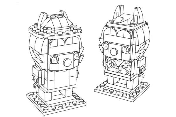 Disegno di Lego Duplo 2 da colorare